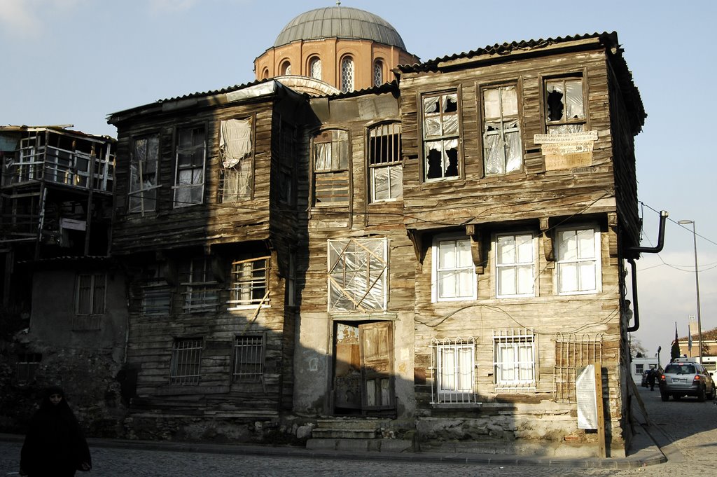 Nov. 05.Way into the 60's this neighbourhood was full of classical Ottoman houses. Our historical and cultural heritage is disappearing at an alarming speed! by Mr. Hare