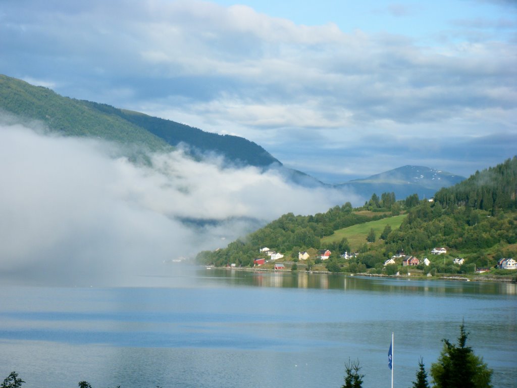 Fjord at Loen by Neil Strickland