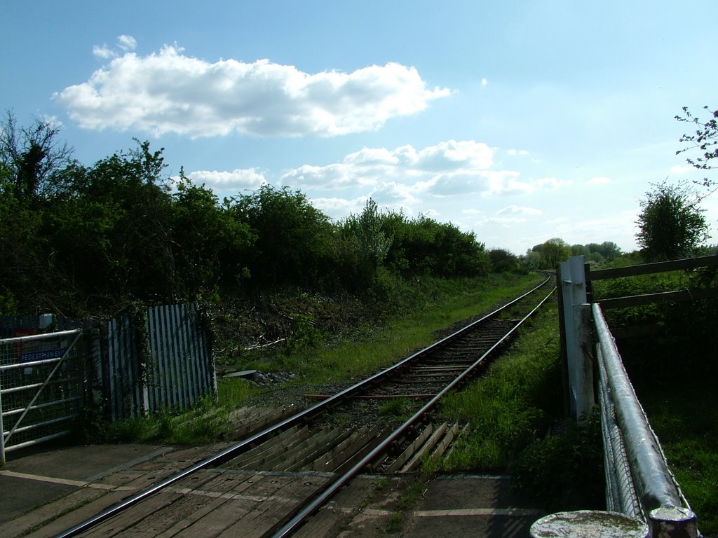 Level crossing at Mill St, Islip by Alan WD