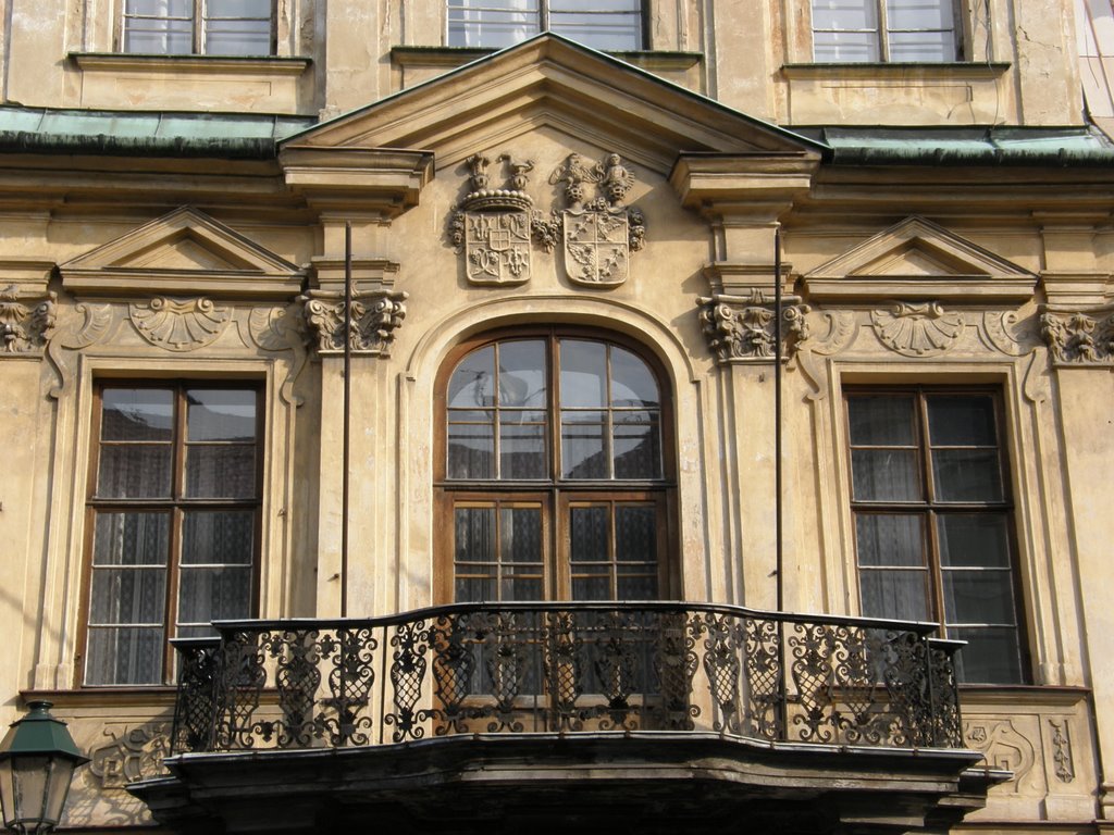 Blücherův palác (Blücher's palace) - detail 1, Opava, Czech Republic by MAPP HUDRANS