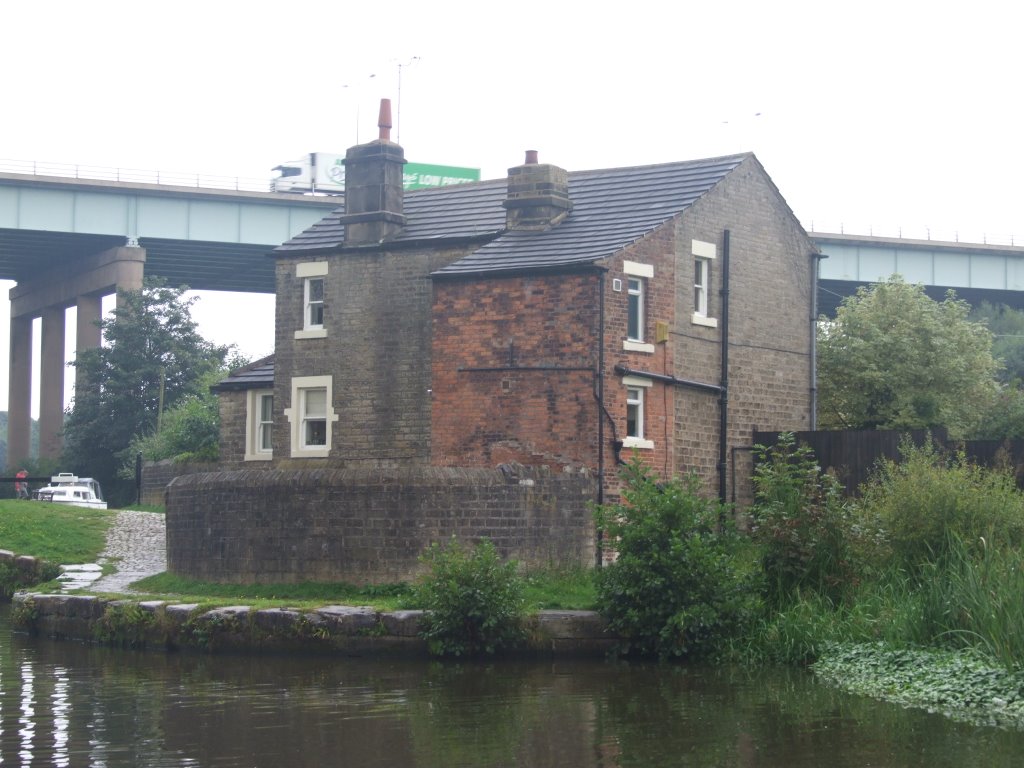 The Old Lock Keepers House. by Peter Hodge