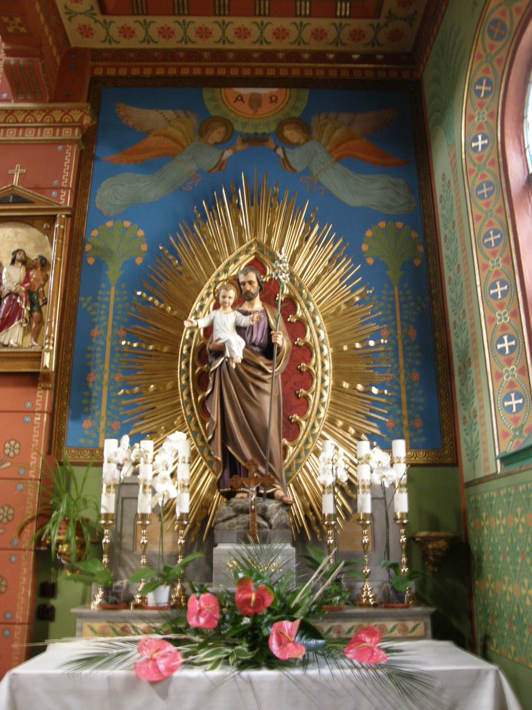 Josef s Ježíškem (Joseph with little Jesus), Marianum, Opava, Czech Republic by MAPP HUDRANS