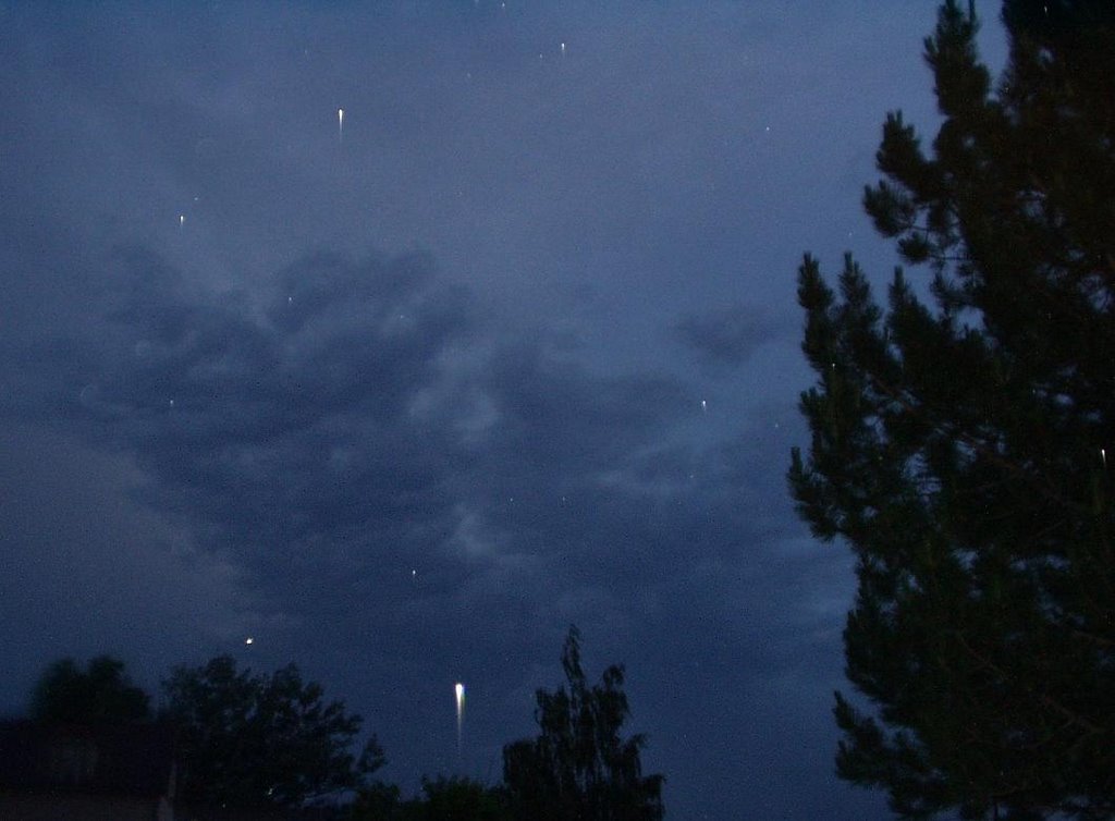 Stars Coming Out - Buffalo, Wyoming by conniemod