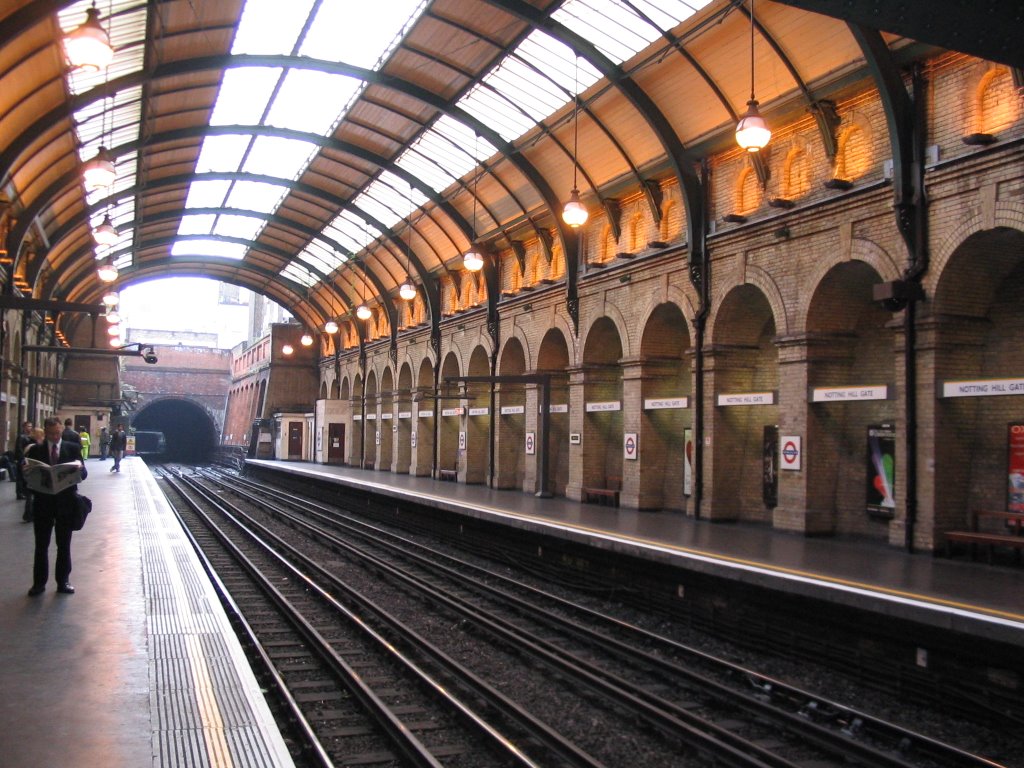 Notting Hill Gate Underground Station by Jay Martin