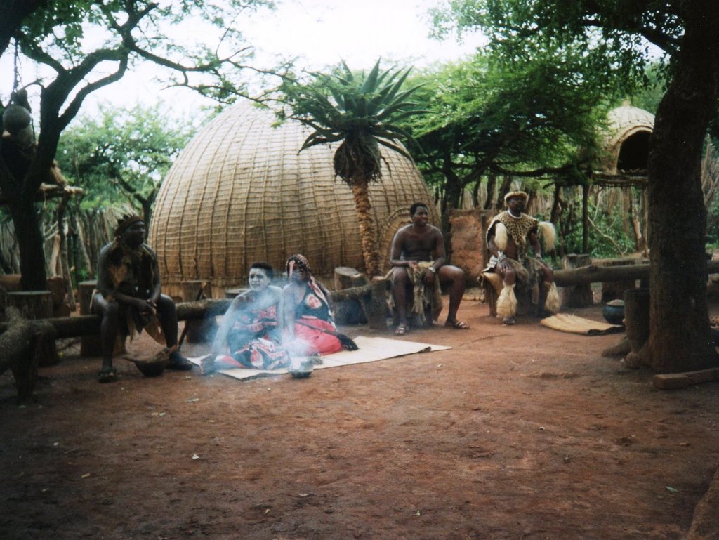 Ceremonia del hechicero, Shaka land (Durban) by jorey