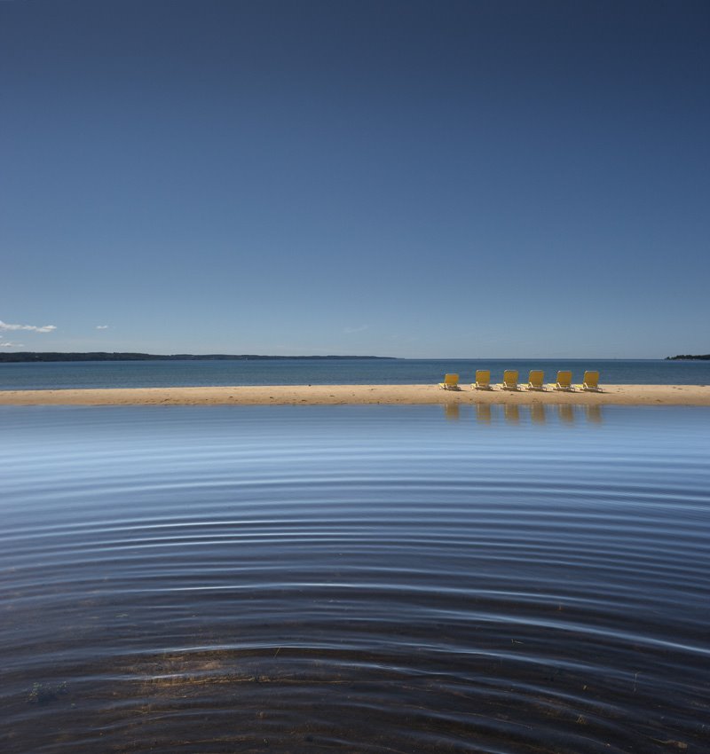 Menonaqua Beach by Robert deJonge