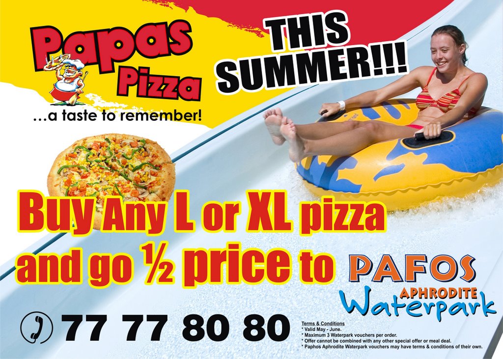 Papas Pizza Cyprus by paphospizza