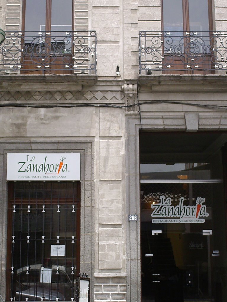 La zanahoria - comida vegetariana en 5 oriente entre 2 y 4 sur by agapo