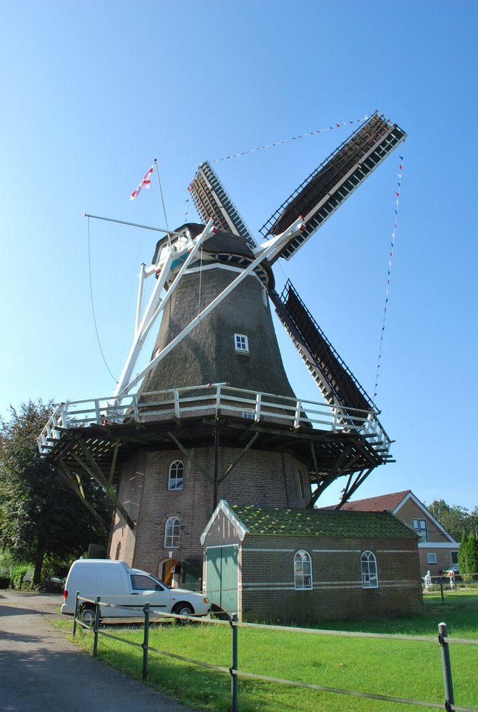 Korenmolen De Arend in Coevorden by molenfotograaf (mill photographer)