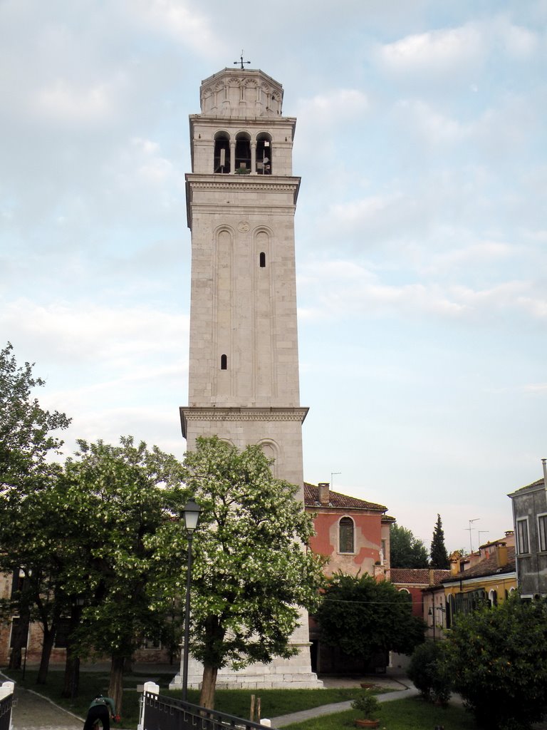 Venezia 293 - Isola di San Pietro - Campanile della Chiesa di San Pietro di Castello by lucidi umberto