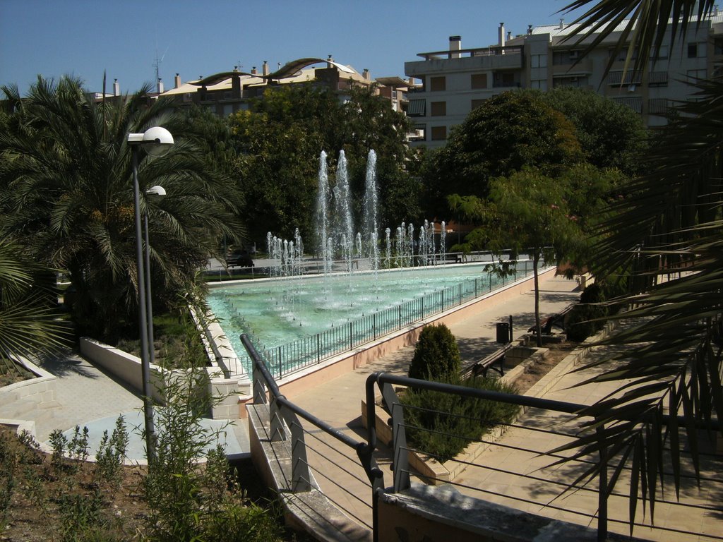 New fountain in the park by alanskitson