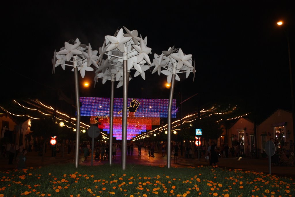 Biznagas, feria de Málaga 2009. by JLCardenas