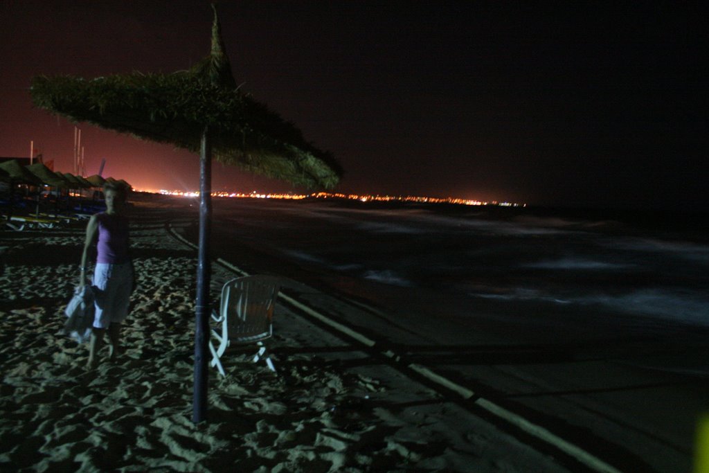 Iberostar Belizzare Bech at Night by DenisTV