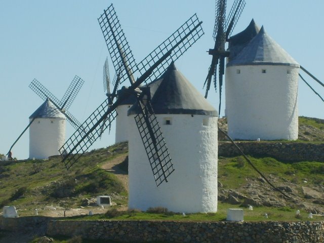 Molinos de consuegra toledo españa by fabian ramirez