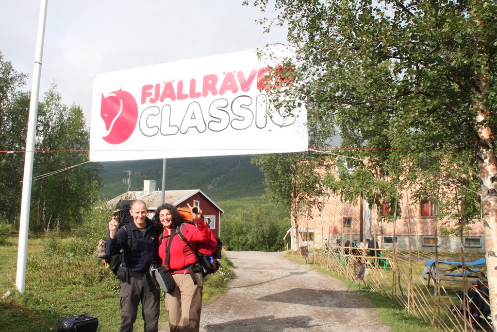 Fjällräven Classic 2009 Ziel in Abisko by Clemens Gilles