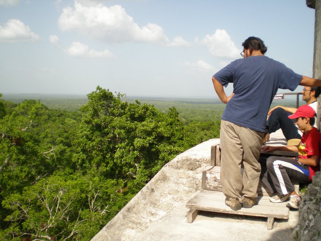 Simply standing atop this temple is a death-defying act. by Derek1G