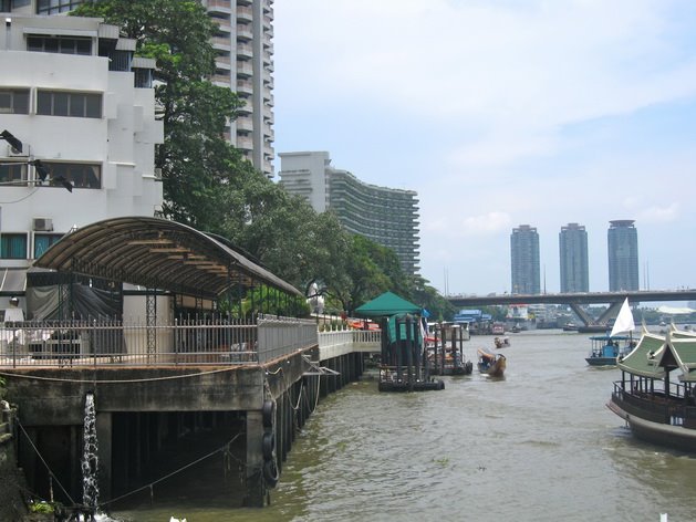 Bangkok by boat in 2009 by Peter Nagel