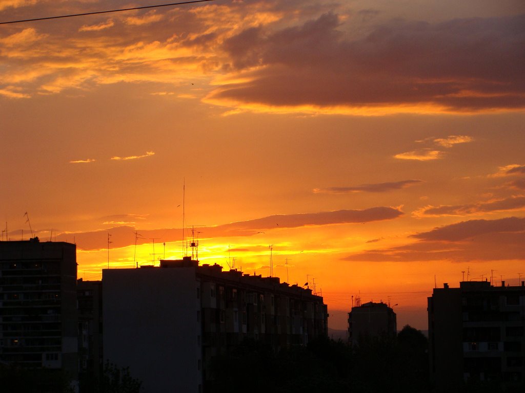 Sunset Above "Slaveikov" by Mahakala