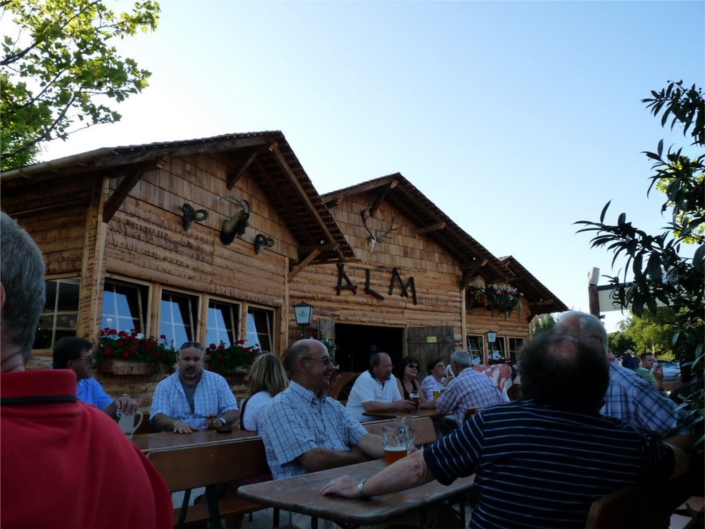 Leinfelden Beer Garden Schwabengarten 2 by SammySambo76