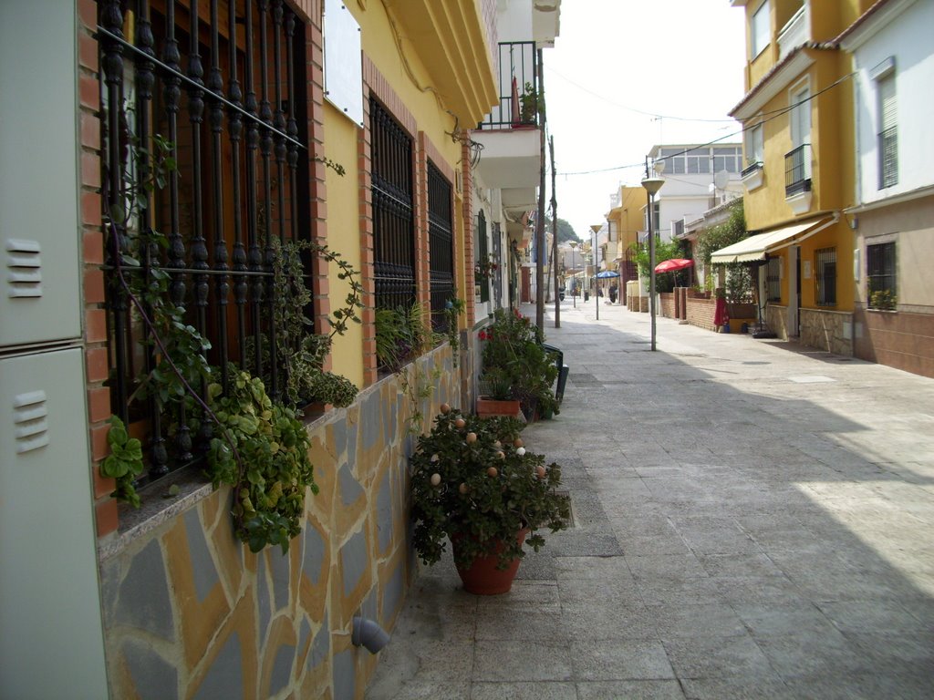 Calle típica de Pedregalejo by Paco Letras