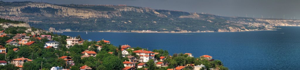 Balchik coast panorama by Dénes László