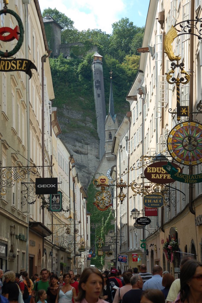 Getreidegasse, Salzburg by Steffie Franken