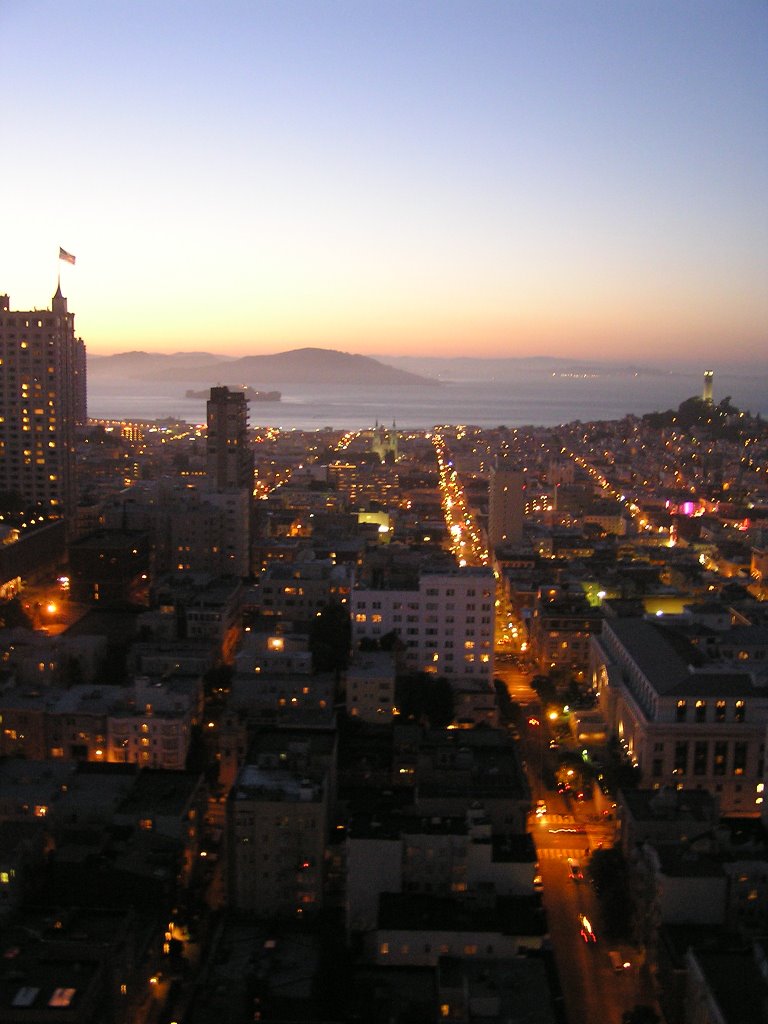 San Fran Sunset by scottjpetrie