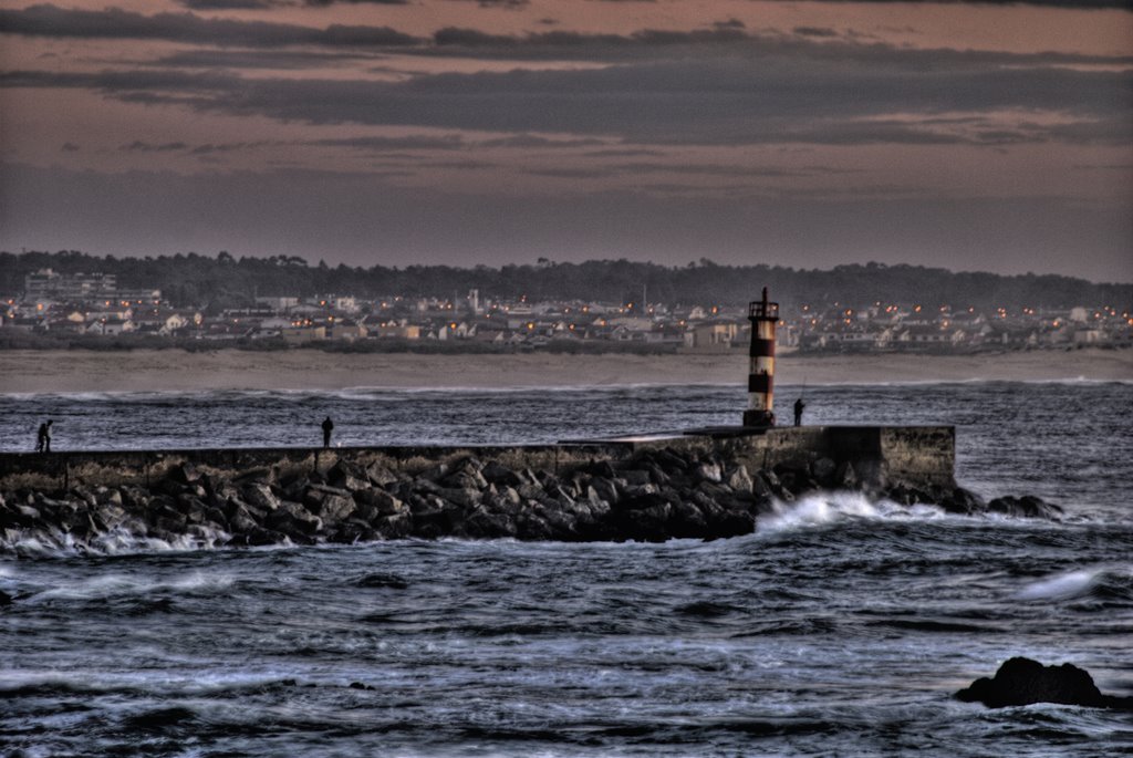 Ave's River mouth by Hatteras