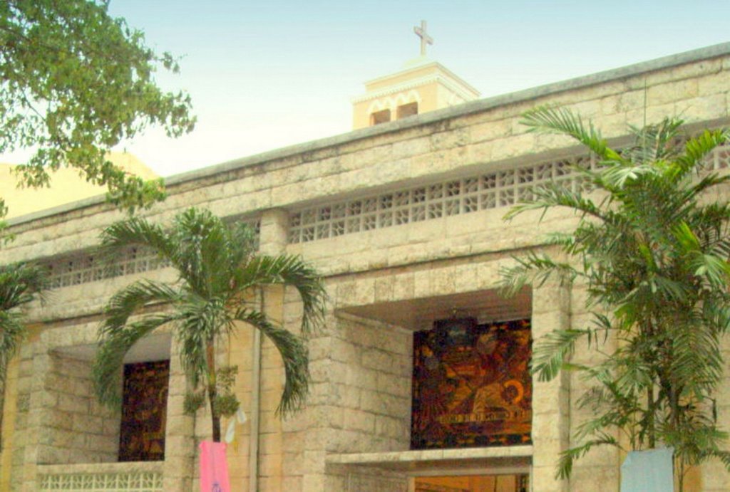 View of Sts. Peter and Paul Parish, Aviles Street by chococool