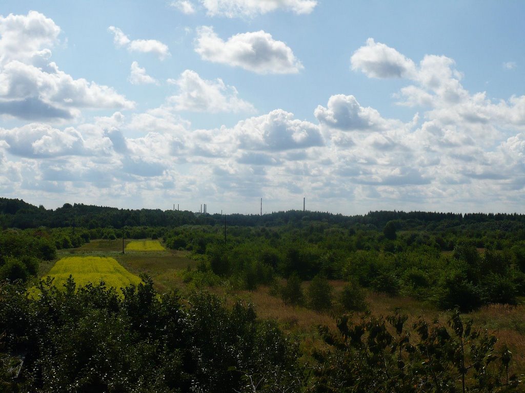 Widok na H. Częstochowa z ul. Bat. Chłopskich by KracK91