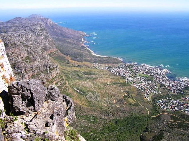 Looking south towards Cape Point by xhosaxhosa