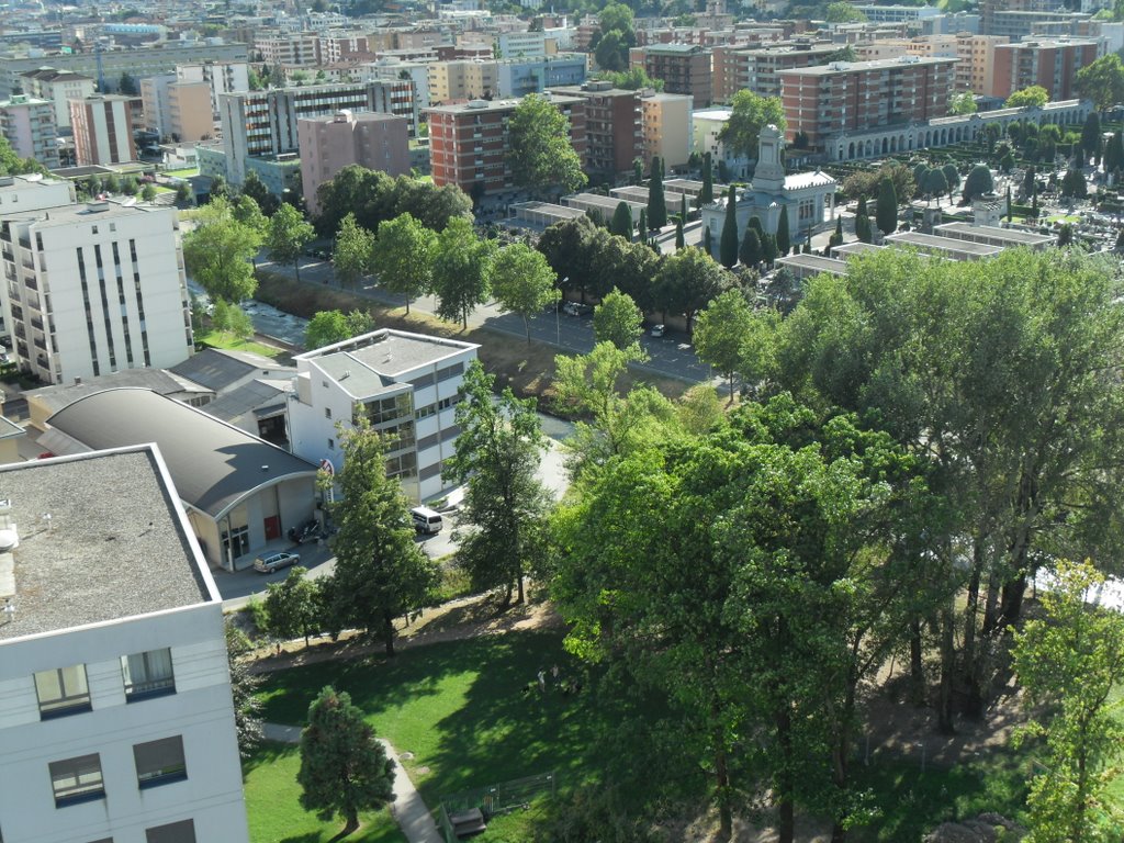 Panorama Strada Principale Cornaredo by Giuseppe Baratta