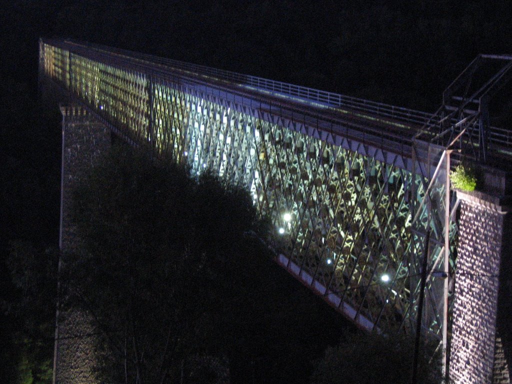 Viaduc des Fades by night by Herman Bouman