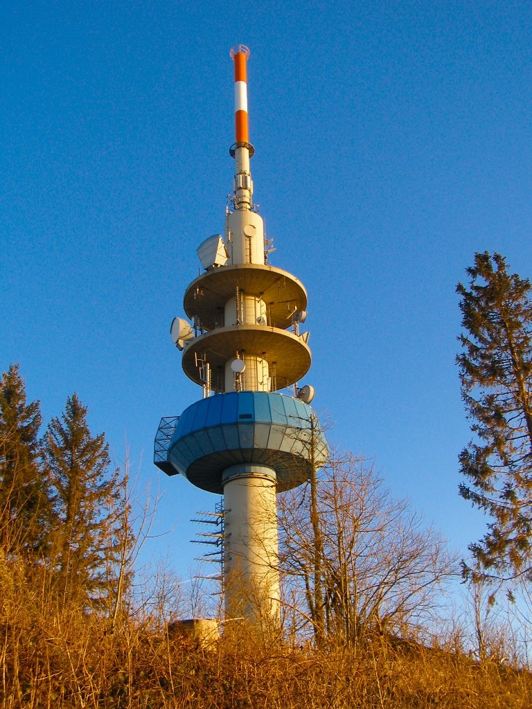 Blauenfernsehturm by Bernd Hollenwäger