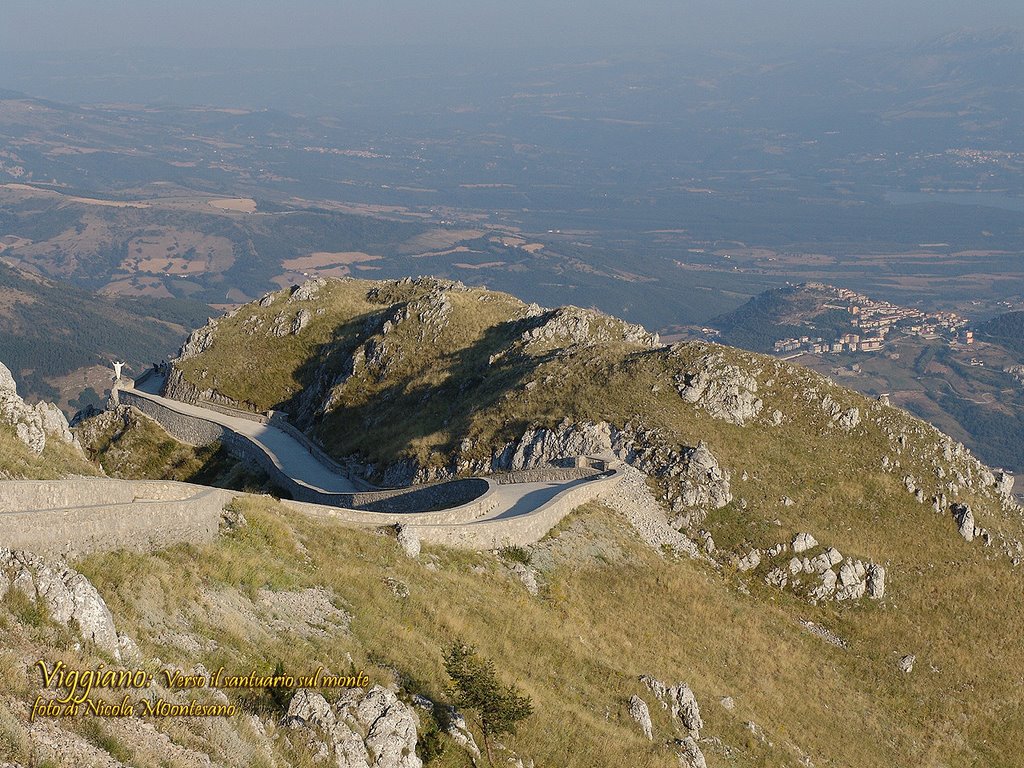 Panorama Alta val d'agri visto dal Monte di Viggiano by Nicola Montesano