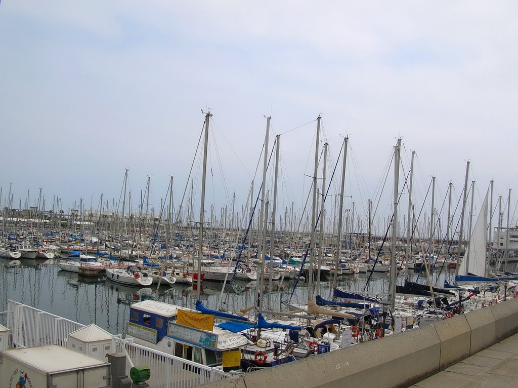 Port Olìmpic, Barcellona (Barcelona), Spagna (Espana, Spain) by Danilo Pianini