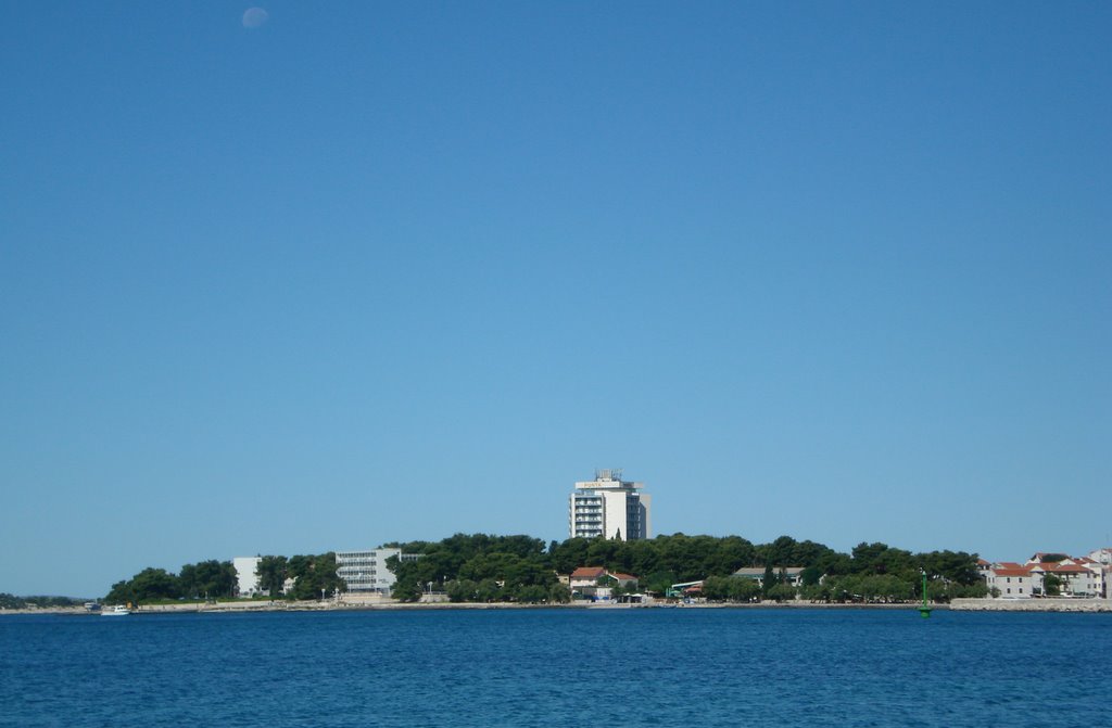 Vodice; Moon over Punta by DellaBarbara of NYC