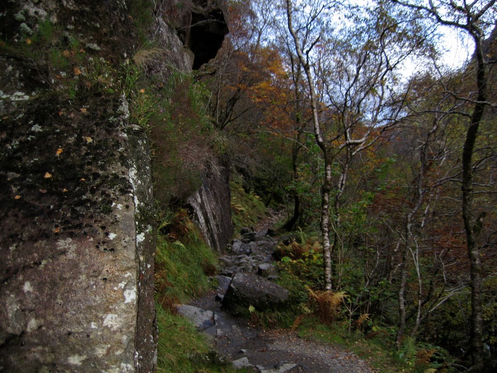 Path to Water of Nevis Steall bridge by Unda J.