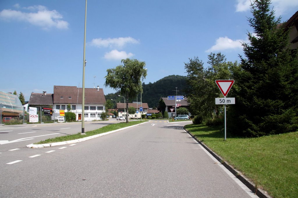 Hittnauerstrasse Richtung Tösstalstrasse Saland by Samuel Fausch