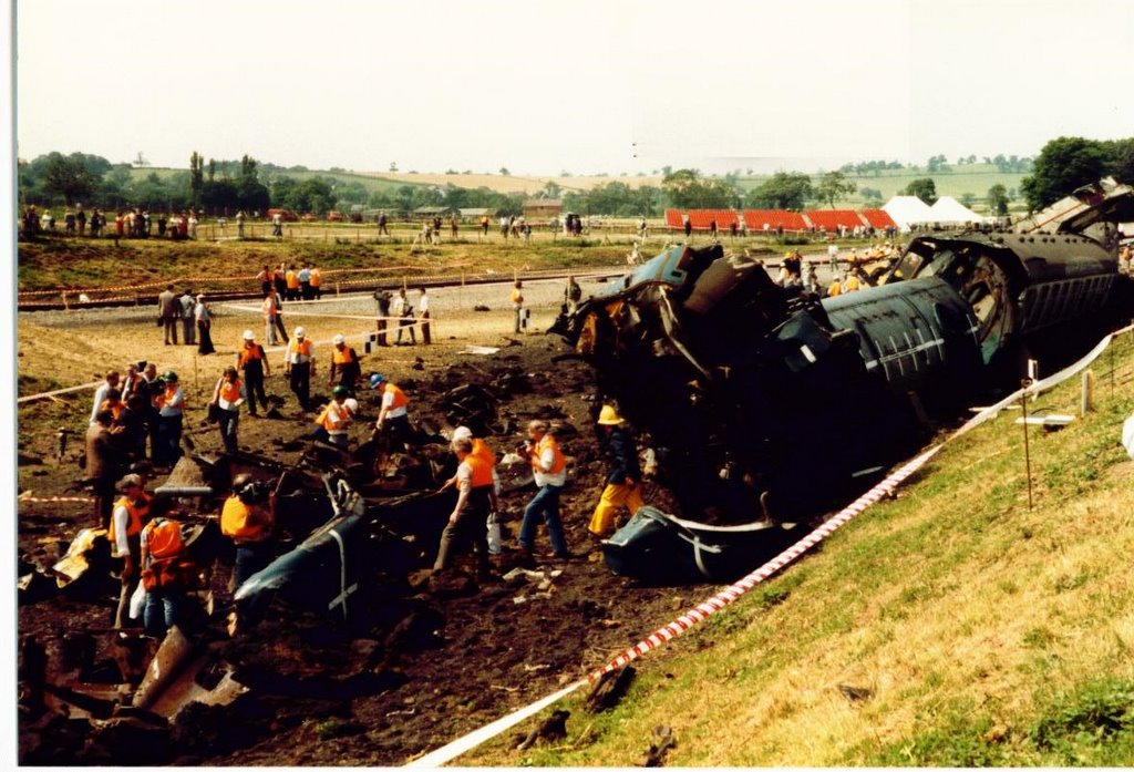 Train crash (staged) 17 July 1984 (8) by Brian B16