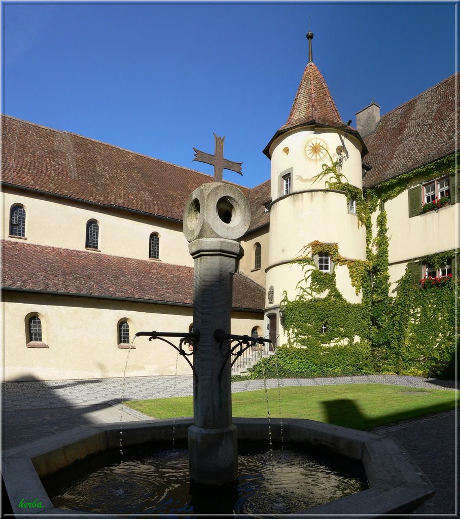 Der Brunnen im Klosterhof by herba