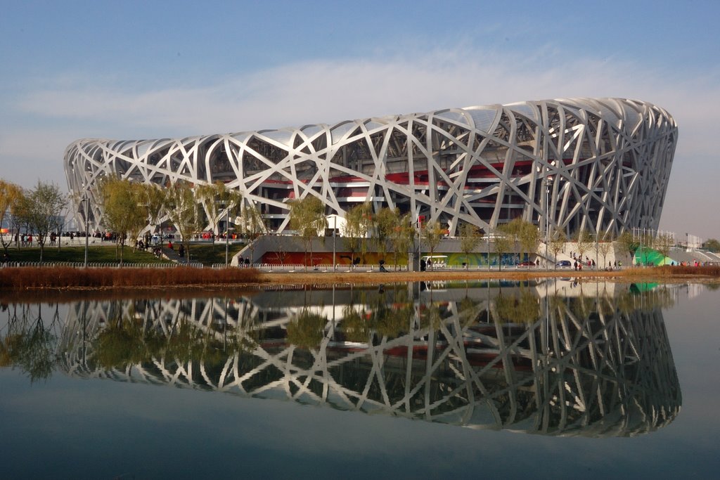 Beijing National Stadium 鸟巢 by hjue