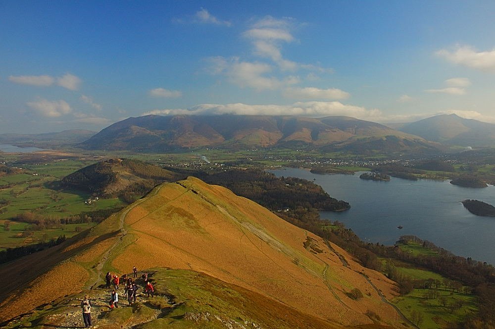 Skiddaw from Cat Bells by Jeff Coates