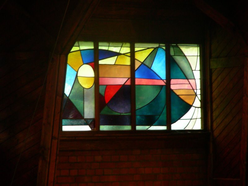 Johanneskirche - Fenster (Otto Bartning) by Harry Meschke