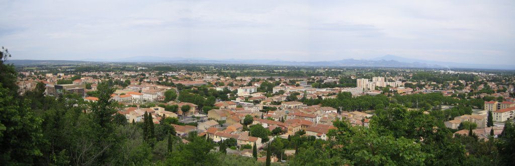 Panoramique ville d'Orange by angui