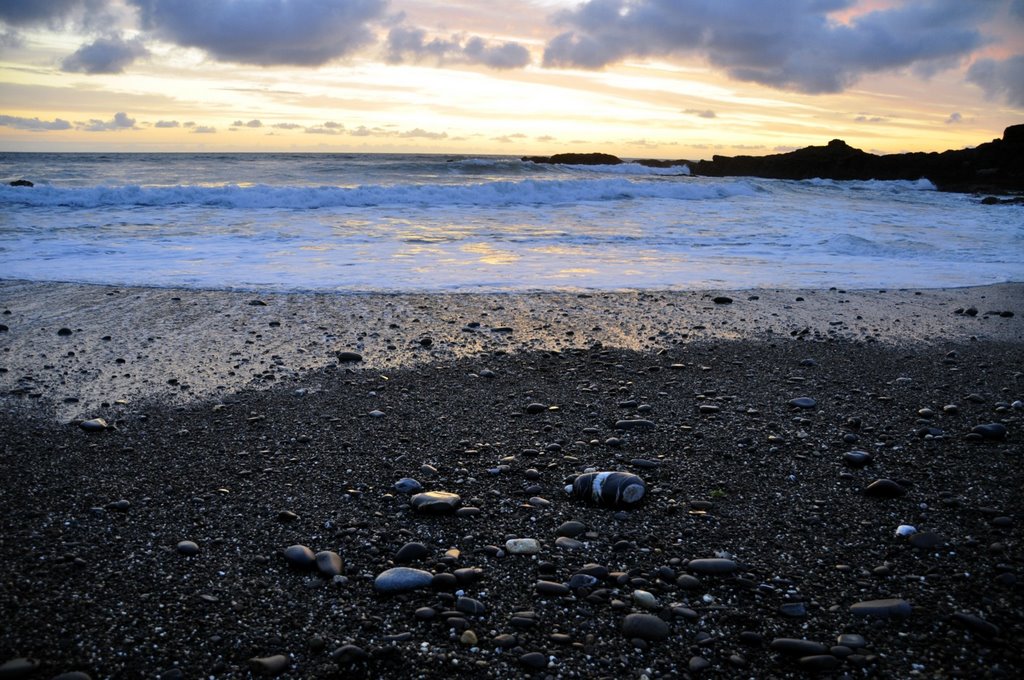 Sunset at Bude by Axel Jahns