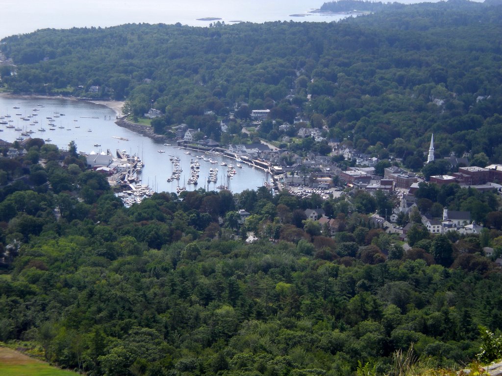 Camden from Mount Battie by theyre