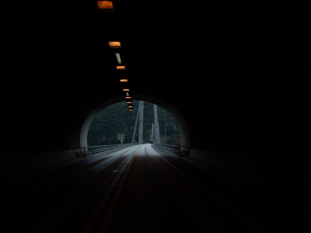 E 39 Stavanger - Kristiansand, Fedahai-Tunnel by Wieland Kleinert