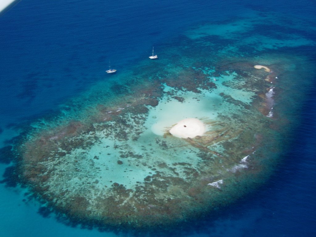 Mopion, Grenadines, from the Air by sy-scorpio