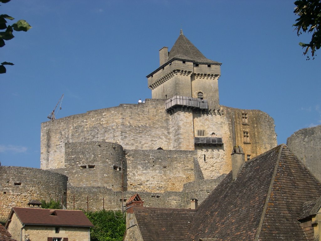 Castelnaud - le fort by Keindrech